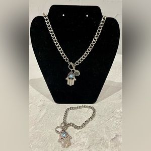 SET / Hand of Fatima and Turkish eye set🧿🪬